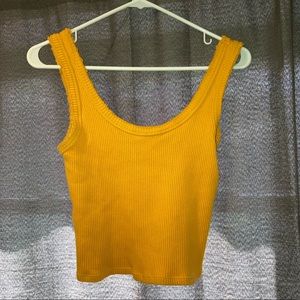 Marigold Ribbed Tank